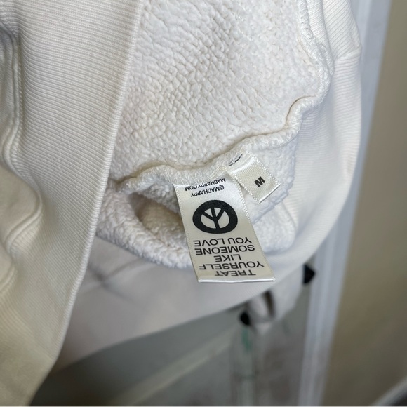 Madhappy Local Optimist Fleece Cream Color Crewneck - Picture 3 of 13